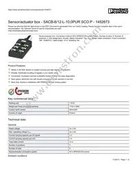 1452673 Datasheet Cover