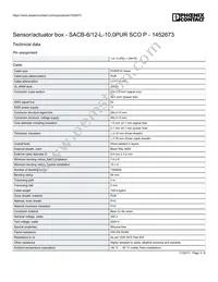 1452673 Datasheet Page 3