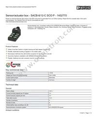 1452770 Datasheet Cover