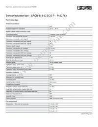 1452783 Datasheet Page 2