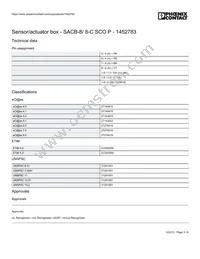 1452783 Datasheet Page 3