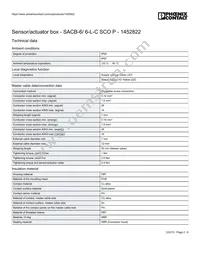 1452822 Datasheet Page 2