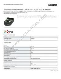 1452864 Datasheet Cover