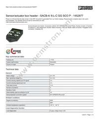 1452877 Datasheet Cover