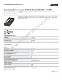 1452903 Datasheet Cover