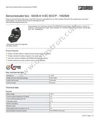 1452929 Datasheet Cover