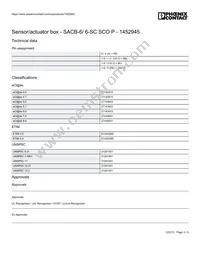 1452945 Datasheet Page 3