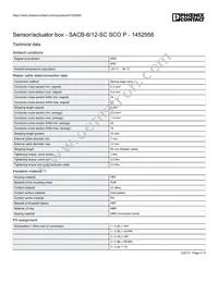 1452958 Datasheet Page 2