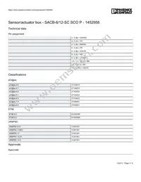 1452958 Datasheet Page 3