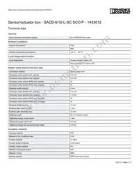 1453012 Datasheet Page 2