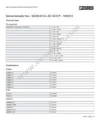 1453012 Datasheet Page 3