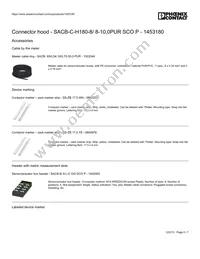 1453180 Datasheet Page 5