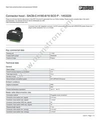 1453229 Datasheet Cover