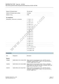 1457380 Datasheet Page 3