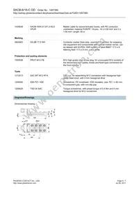 1457380 Datasheet Page 4