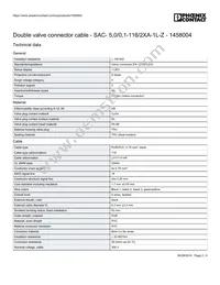 1458004 Datasheet Page 2