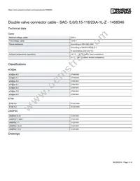 1458046 Datasheet Page 3