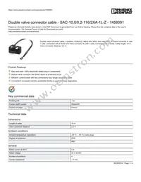 1458091 Datasheet Cover