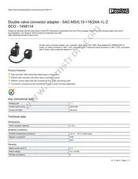 1458114 Datasheet Cover