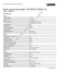 1458114 Datasheet Page 2