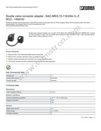 1458143 Datasheet Cover