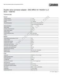 1458143 Datasheet Page 2