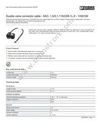 1458169 Datasheet Cover