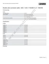 1458169 Datasheet Page 3