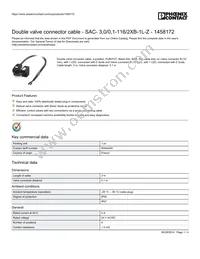 1458172 Datasheet Cover