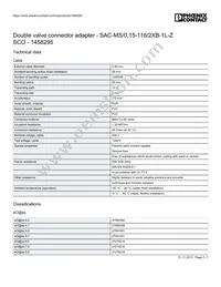 1458295 Datasheet Page 3