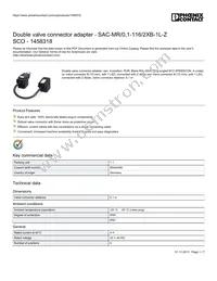 1458318 Datasheet Cover