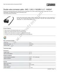 1458347 Datasheet Cover