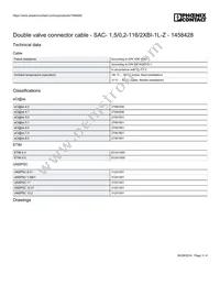 1458428 Datasheet Page 3