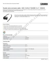 1458444 Datasheet Cover