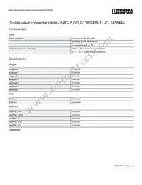 1458444 Datasheet Page 3