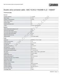 1458457 Datasheet Page 2