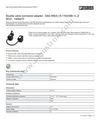 1458473 Datasheet Cover