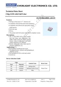 15-23B/R6G6BHC-A01/2T Datasheet Cover
