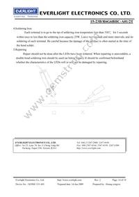 15-23B/R6G6BHC-A01/2T Datasheet Page 14