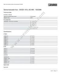 1503386 Datasheet Page 3