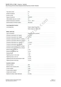 1503438 Datasheet Page 2