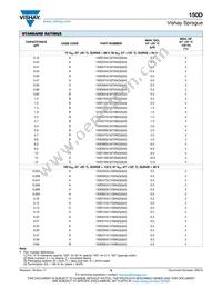 150D106X5100S2BE3 Datasheet Page 9