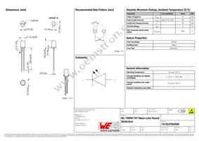 151053YS04500 Datasheet Cover