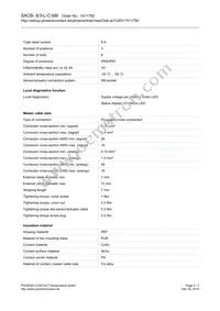 1511750 Datasheet Page 2