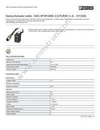 1513350 Datasheet Cover