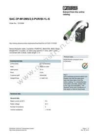 1515099 Datasheet Cover