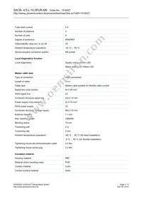 1516027 Datasheet Page 2