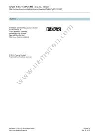 1516027 Datasheet Page 5