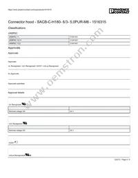 1516315 Datasheet Page 4