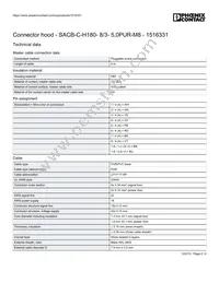 1516331 Datasheet Page 2